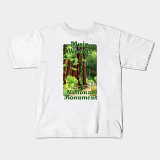 Muir Woods National Monument Kids T-Shirt